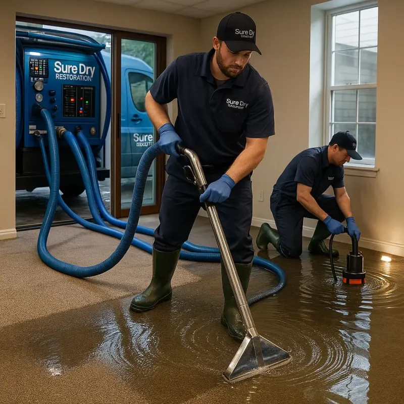 Water Extraction and Removal process in Madison County, TN